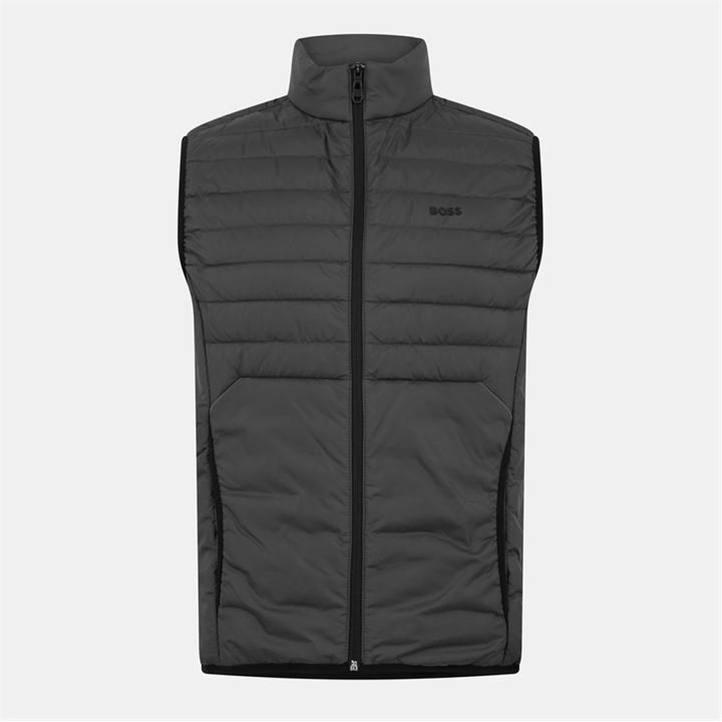 Hugo Boss Men's Quilted Gilet - Grey